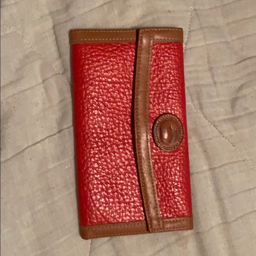 Dooney and Bourke Wallet and Checkbook holder